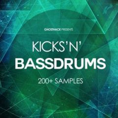 دانلود پکیج سمپل درام Ghosthack Kicks’n’Bassdrums WAV