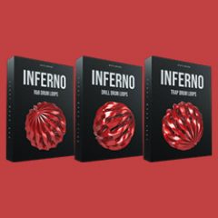 دانلود سمپل پک درام هیپ هاپ Cymatics Inferno Drum Loops WAV MiDi