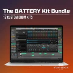 دانلود بانک صدای افزودنی درام Yurt Rock The BATTERY Kit Bundle BATTERY