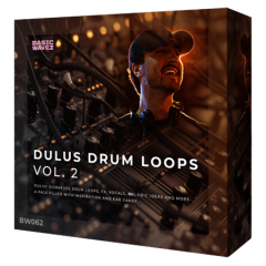 دانلود لوپ درام Basic Wavez Dulus Drum Loops Vol.2 WAV