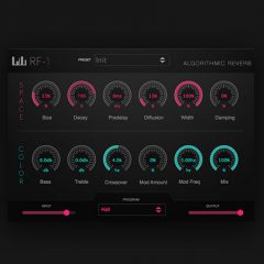 دانلود پلاگین Numerical Audio RF-1 Algorithmic Reverb v.1.0.4 VST-AUDiTOR