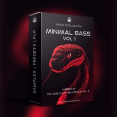 دانلود پکیج Ghost Producer EDM Minimal Bass Vol.1 WAV FLP Presets