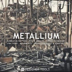 دانلود پکیج لوپ و سمپل سینمایی Cinetools Metallium WAV