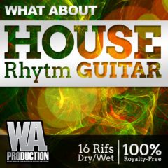 دانلود پکیج لوپ گیتار W A Production What About House Rhythm Guitar WAV